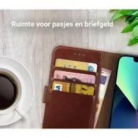 Rosso Element Apple iPhone 13 Mini Book Cover Hoesje Bruin
