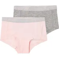 Name It Kids Onderbroek grijs gemêleerd / rosa
