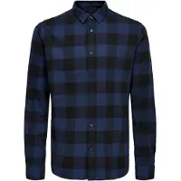Only & Sons Overhemd 'ONSGudmund' enziaan / zwart