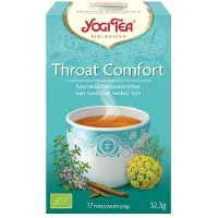 Yogi tea 6x Biologische Thee Throat Comfort 17 stuks