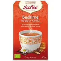 Yogi tea 3x Biologische Thee Bedtime Rooibos Vanilla 17 stuks