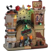 Lemax Spider cider house, with 4.5v adaptor