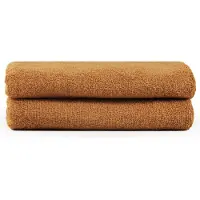 Blumtal Terry Handdoeken Set - 2 x Handdoek - 50 x 100 cm - Pompoen