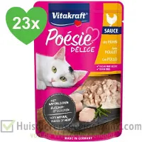 Vitakraft Delisaus kip 23x85gr kattenvoer