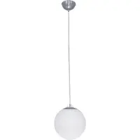 Fantasia SPHERE Pendel Wit + satin nikkel 1x 60W E27 D25