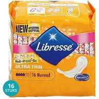 Libresse 16x Ultra Regular Maandverband 16 stuks