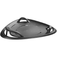 PLASTKON - Sneeuwslee - Glijschotel - Meteor - Zwart - 60 cm - Extra stevig