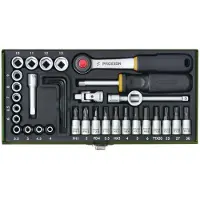 Proxxon 23080 - 36 Delige 1/4 inch Doppenset