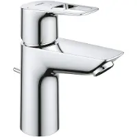 GROHE BauLoop waterbesparende wastafelkraan S-size met waste chroom 22054001