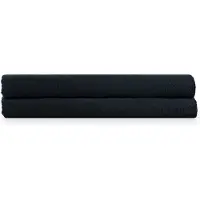 Blumtal Terry Handdoeken Set - 2 x Sauna Handdoek - 80 x 200 cm - Donkerblauw