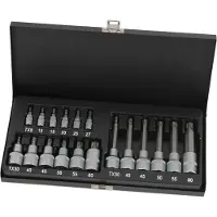 Seneca TORXDOPPENSET 1/4 en 1/2 18 DELIG