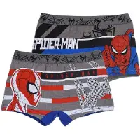 Marvel Spiderman boxershort - organic cotton certified - 2 stuks - maat 6/8 jaar