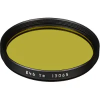 Leica 13065 Filter Yellow E 46 zwart