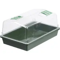 Nature - Mini-kweekbak (met ventilatie) - H18 x 37,5 x 24cm - groen - kweken