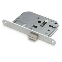 Dx Kastslot incl. 2 sleutels met witte voorplaat 20x174 mm