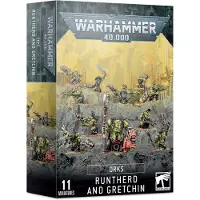 Warhammer 40K - Orks - Runtherd And Gretchin