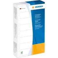 Herma Computeretiketten doorlopend, 147,32 x 99,2 mm, 1-baans, geel, met perforatie, p