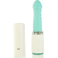 Pillow Talk Feisty Stotende Vibrator met handsfree houder - mintgroen