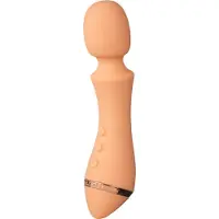 Vush Majesty 2 - oplaadbare vibrator - waterdicht massagestok - oranje