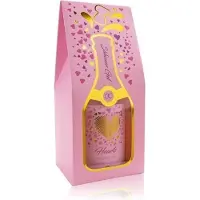 Accentra BAD EN DOUCHEGEL HEARTS CHAMPAGNE BOTTLE LOOK