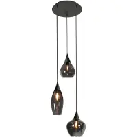 Highlight Hanglamp Cambio 3-lichts Zwart