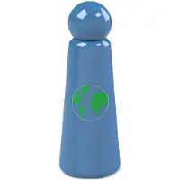 LUND Waterfles London Skittle Dubbelwandig Earth 0,5 L