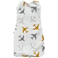 Bink Bedding Zomerslaapzak Planes Oker 70 cm