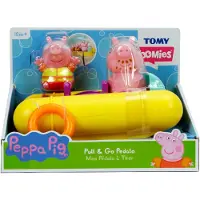 Tomy Peppa Pig - Waterfietsen met Papa Pig - Badspeelgoed
