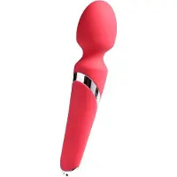 VeDO – Siliconen Massager Flexibele Kop voor Clitorale Stimulatie Oplaadbaar – 23.9 cm – Roze