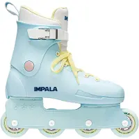 Impala Rolschaatsen - Lightspeed Inline - Sky Blue/Lichtgeel - - 38 - Rolschaatsen
