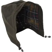 Barbour capuchon ruitjes groen katoen