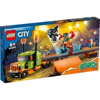 LEGO City 60294 - Stuntshow-truck, speelgoedmotorfiets en duikbad