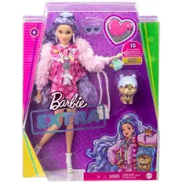 Barbie EXTRA - Millie Periwinkle Hair pop met dier