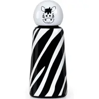 Lund London - Skittle Drinkfles Mini - Thermosfles - Dubbelwandig - 300 ml - Zebra