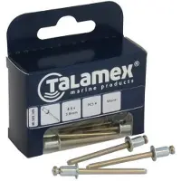 Talamex Rivet Monel 6 Units Rood 4.8 x 12.5 mm