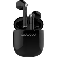 LEDWOOD LD-T16-TWS-BLK - EXPLORER T16 TWS in-ear earphones met lange afspeeltijd, zwart
