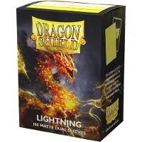 Dragon Shield – Matte Dual Sleeves Lightning 100x