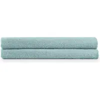 Blumtal Terry Handdoeken Set - 2 x Sauna Handdoek - 80 x 200 cm - Lichtblauw