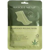 Masque Me Up Skin care Body care Hemp Foot Peeling Mask Green 1 Stk.