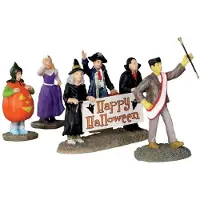 Lemax Halloween parade banner LEMAX