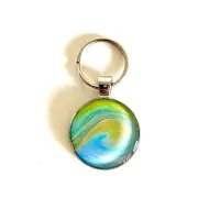 LYSEL Handmade Sleutelhanger Art 'Overspoeld'