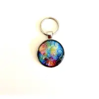 LYSEL Handmade Sleutelhanger Art 'Bevrijd je Kleuren'