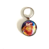 LYSEL Handmade Sleutelhanger Art 'Bloemenkracht'