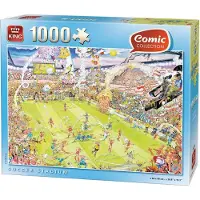 King Puzzle Soccer Stadium - Comic collection - 1000 Pieces -