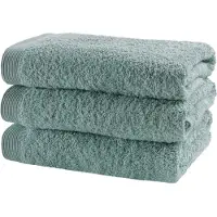 Casilin Como handdoek sea green - 500 g/m² - 50 x 100 cm