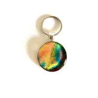LYSEL Handmade Sleutelhanger Art 'Ontwaken van de Herfst'