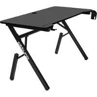 Atturo Pro2 Gaming Bureau 120 x 64 cm Zwart - Met cuphouder en koptelefoonhouder