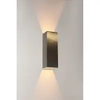 Artdelight Led muurspot Vegas250 Up - Down 2x4w - 2700K - 25cm grijs