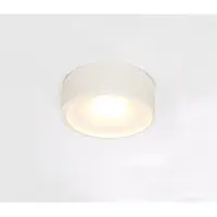 Artdelight Witte plafonnière Orlando Ø 14cm