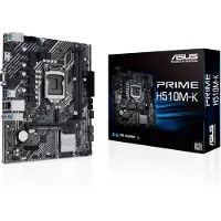 Asus Moederbord - - PRIME H510M-K - Intel H510 LGA 1200 (Socket H5) micro ATX